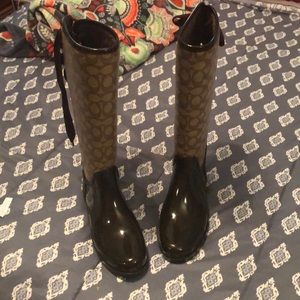 Coach Tristee Rubber Boots